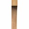 Ekena Millwork Huntington Smooth Corbel, Western Red Cedar, 3 1/2"W x 10"D x 18"H COR04X10X18HUN00SWR - alternate 3